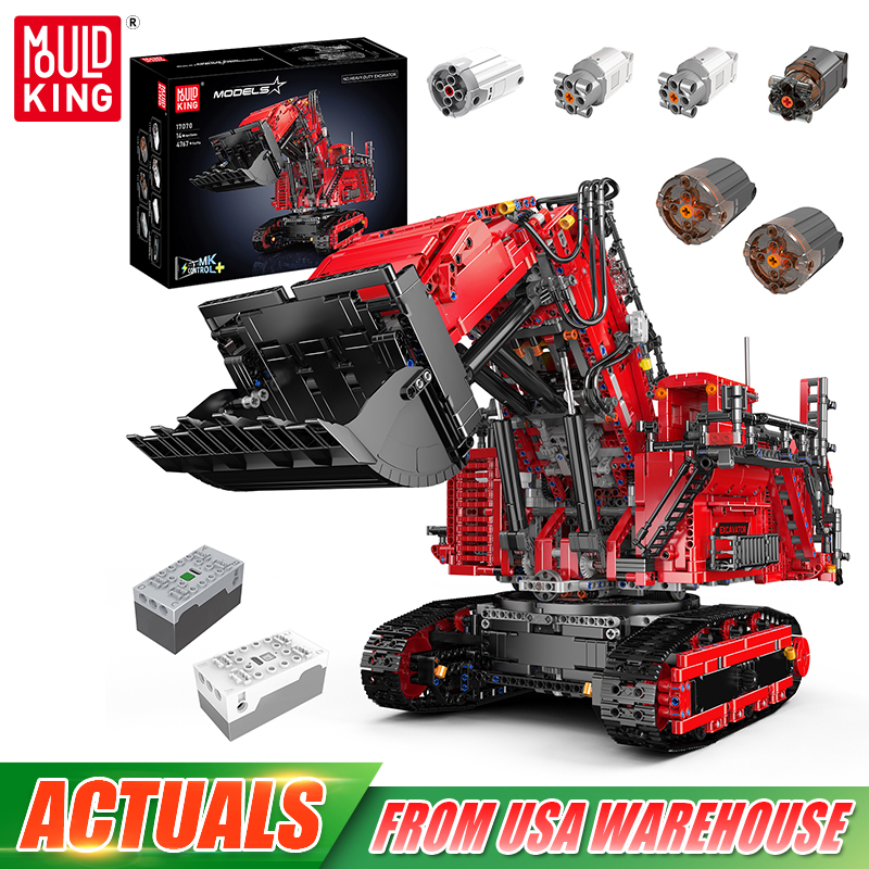 Kids Outdoor Digger - Mould King 17070 17071 Technical Car