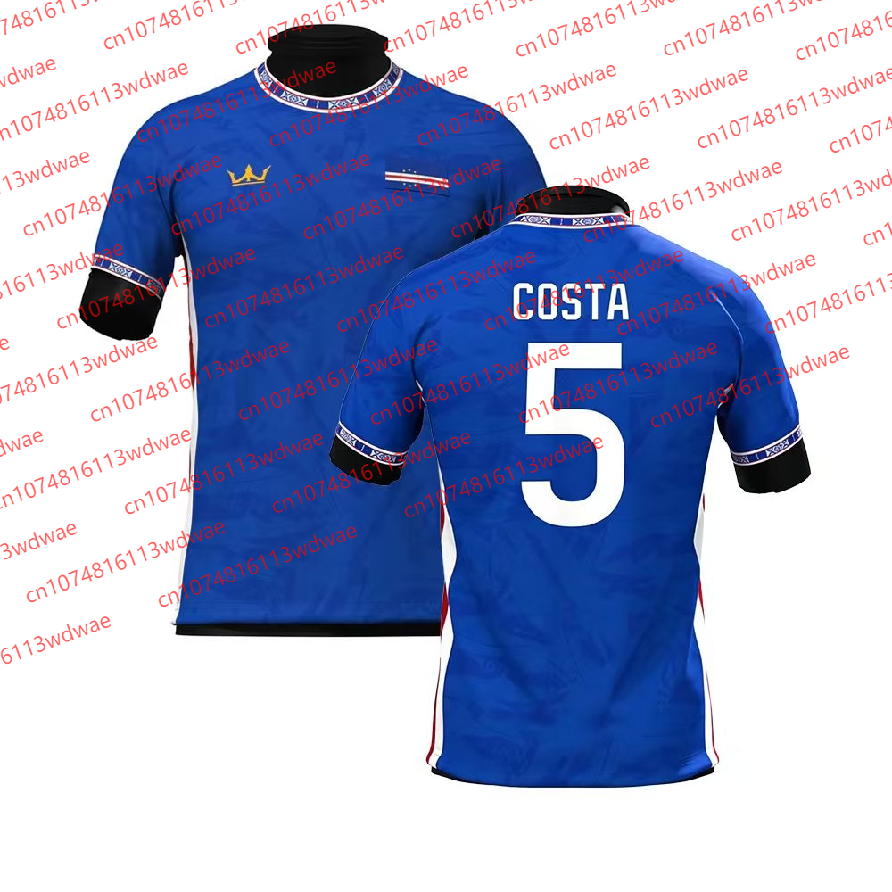 Kids Outdoor Set - Cape Verde Style clothing Football Jersey