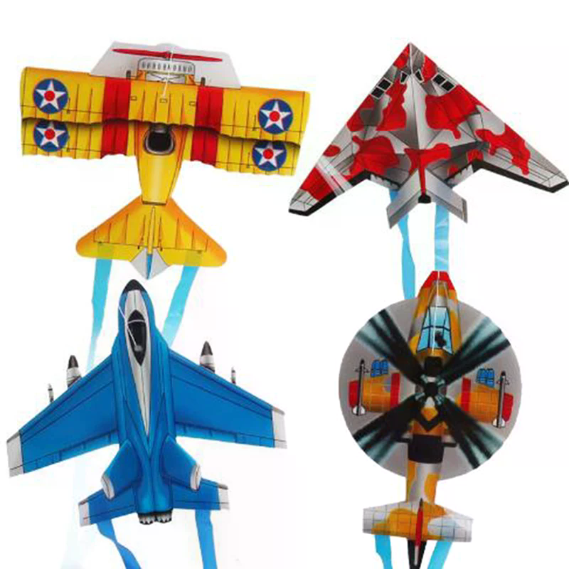 Kite Easy Fly Kids - Toy Colorful Pocket Kite Outdoor Fun
