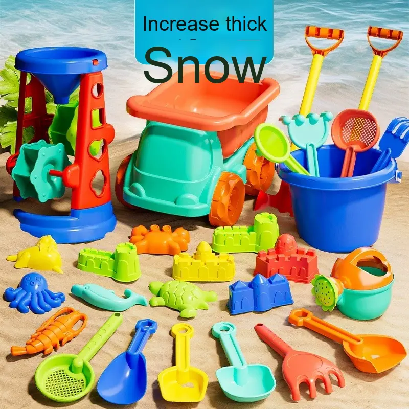 Kids Outdoor Nature Play - Beach Sand Toy Set 31-pieces Party