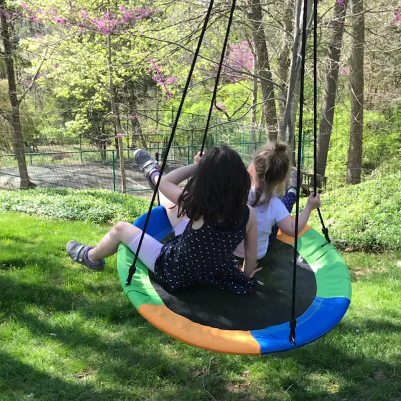 Kids Outdoor Hanging Chair - For Outdoor Garden Hammock Indoor Suspended