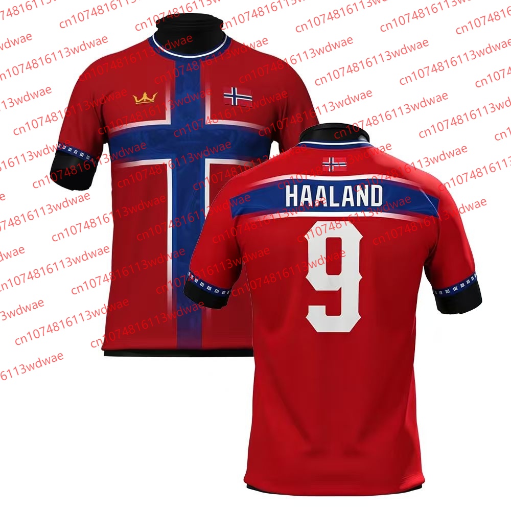 Kids Outdoor Set - Norway Style clothing Football Jersey Quick-Drying