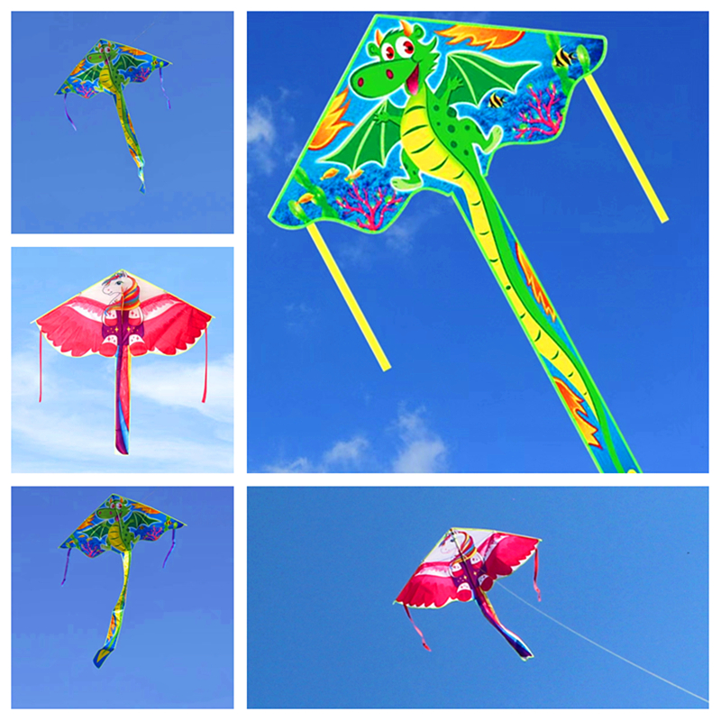 Kite Easy Fly Kids - New horse kite flying children dragon