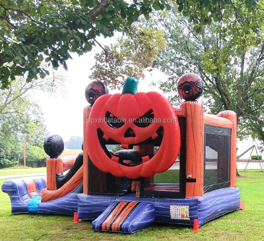 Kids Outdoor Jumping Castle - New Inflatable Halloween Bouncer Outdoor Large
