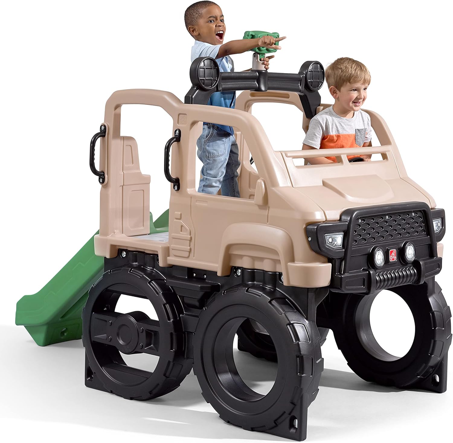 Truck Climber, Kids Outdoor Pl – Kids Outdoor Jungle Gym With Slide Bewertung und Preis