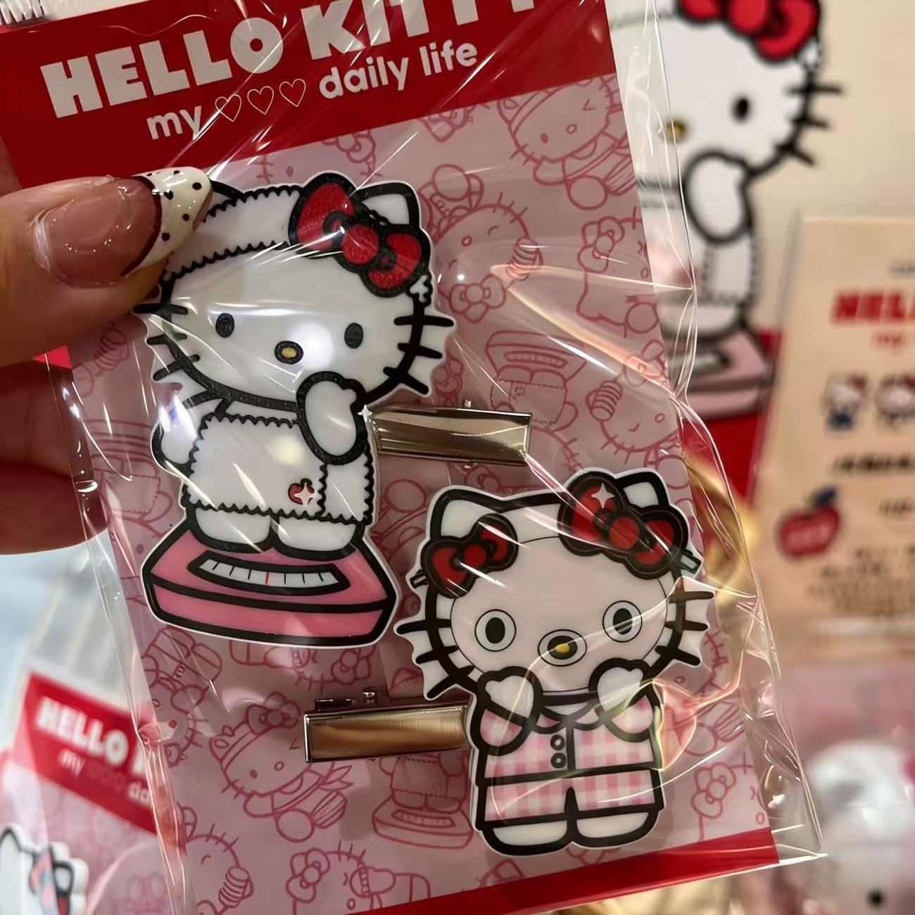 2Pcs Hello Kitty Acrylic Hair  – Kids Outdoor Activity Set Bewertung und Preis