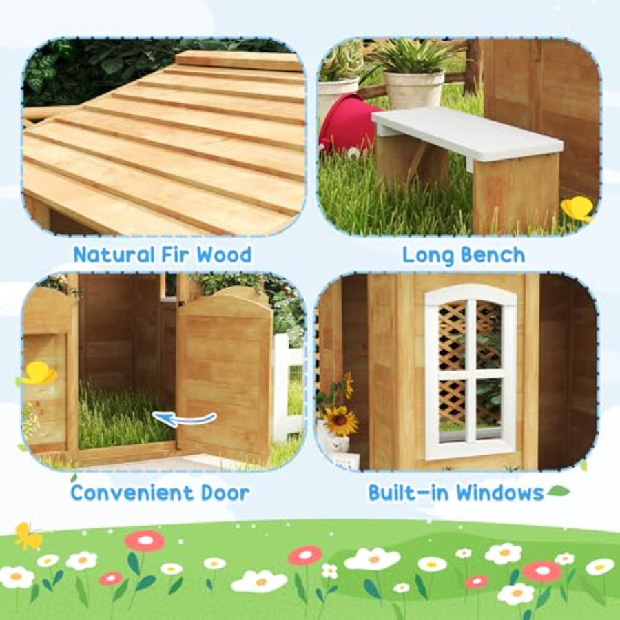 Outdoor playhouse for kids age – Kids Outdoor Nature Play Bewertung und Preis