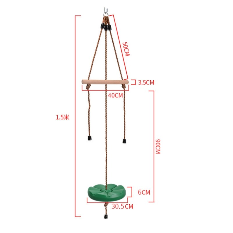 Petal Swing Sunflower Disc Swi – Kids Outdoor Hanging Chair Bewertung und Preis