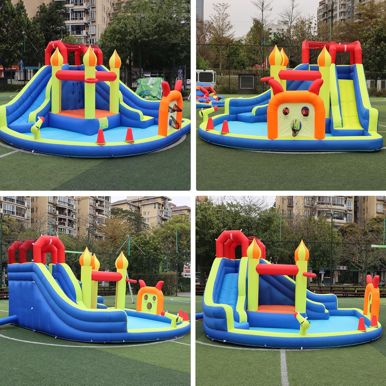 Kids Jumping Castle with Two L – Kids Outdoor Jump House Bewertung und Preis