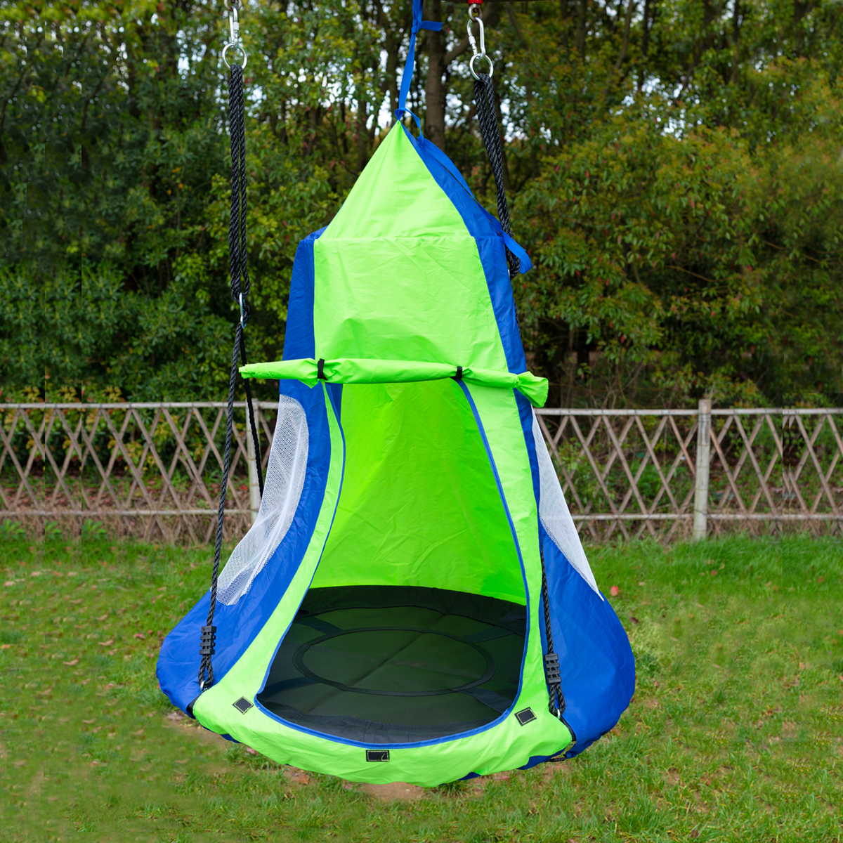 Kids Hanging Chair Tent Swing  – Kids Outdoor Nest Swing Bewertung und Preis