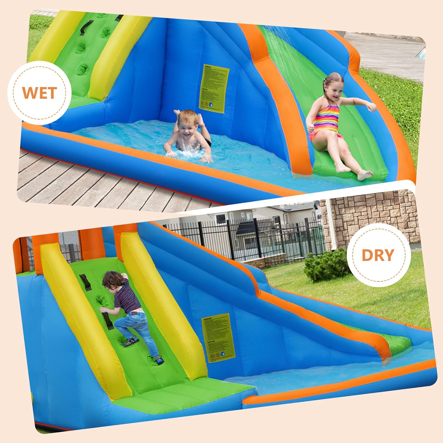 Giant Inflatable Water Park Bo – Kids Outdoor Inflatable Bewertung und Preis