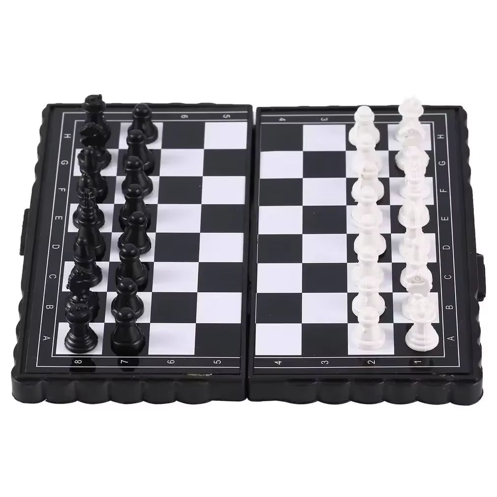 1Pc Mini Magnetic  Chess Set   – Kids Outdoor Set Bewertung und Preis