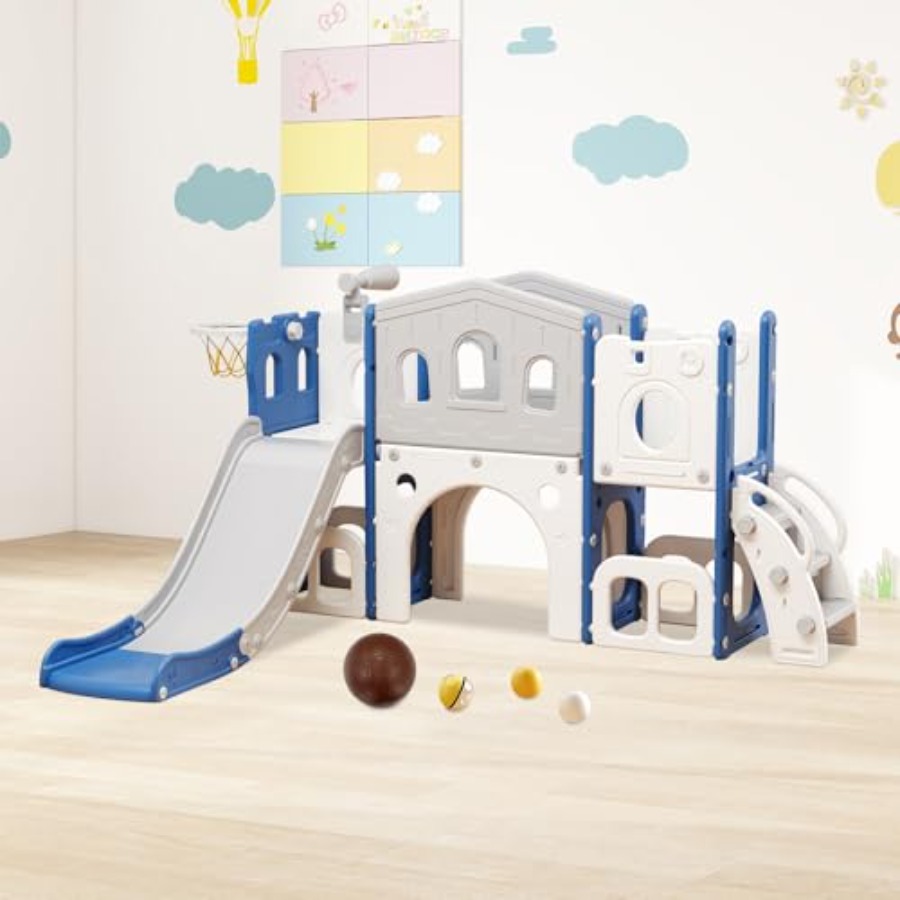 8 in 1 Toddler Slide Set Kid S – Kids Outdoor Playground Bewertung und Preis
