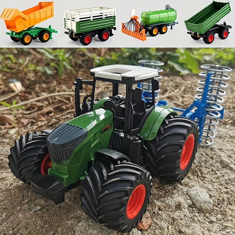 1:24 Inertial Farm Tractor wit – Kids Outdoor Activity Set Bewertung und Preis