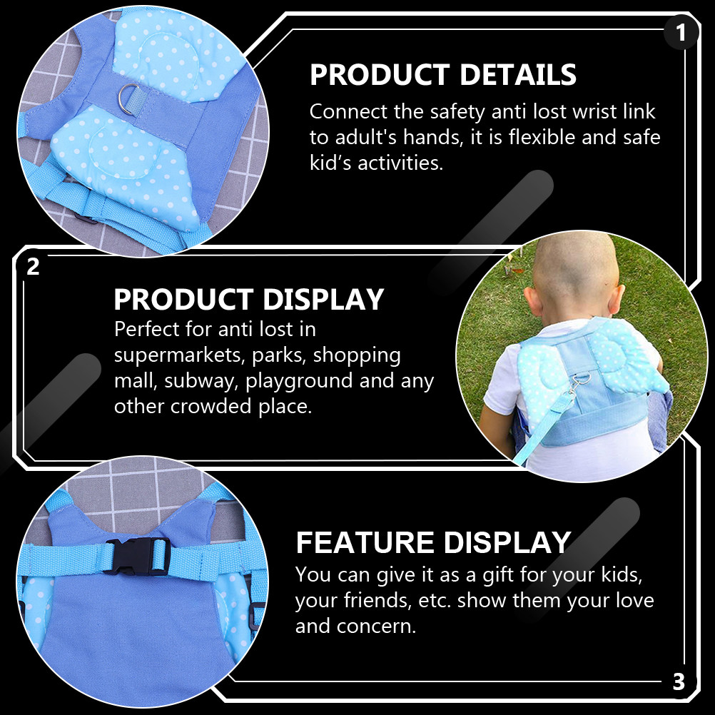 Anti-Lost Toddler Harness Leas – Kids Outdoor Playground Bewertung und Preis
