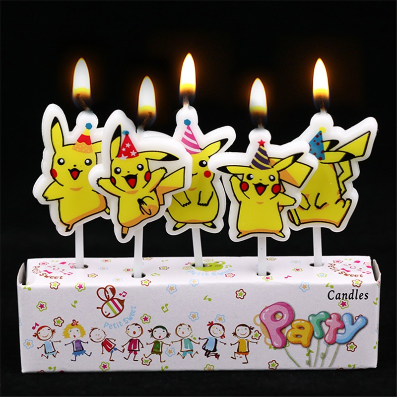 5pcs/lot Pokemon Birthday Cake – Kids Outdoor Kitchen Accessories Bewertung und Preis