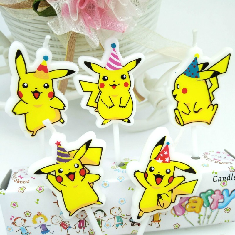5pcs/lot Pokemon Birthday Cake – Kids Outdoor Kitchen Accessories Bewertung und Preis