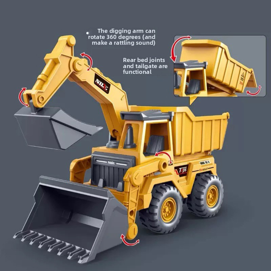 1pcs Excavator Truck Model Toy – Kids Outdoor Digger Bewertung und Preis