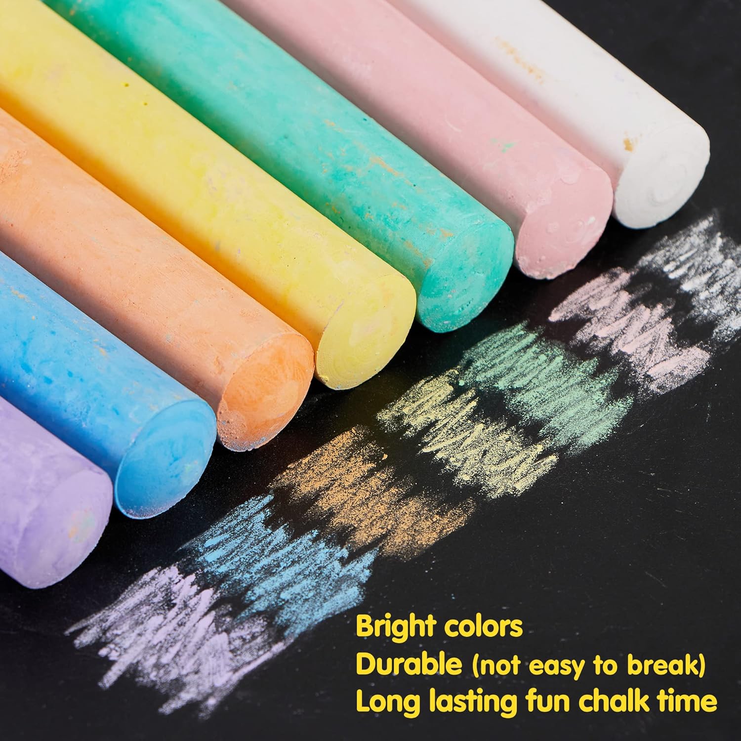 160 PCS Sidewalk Chalks Set No – Chalk Outdoor Jumbo Bewertung und Preis