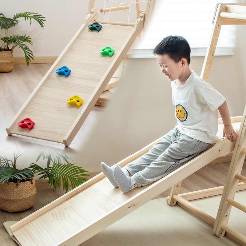 Jungle Gym Kids Outdoor Solid  – Kids Outdoor Jungle Gym With Slide Bewertung und Preis