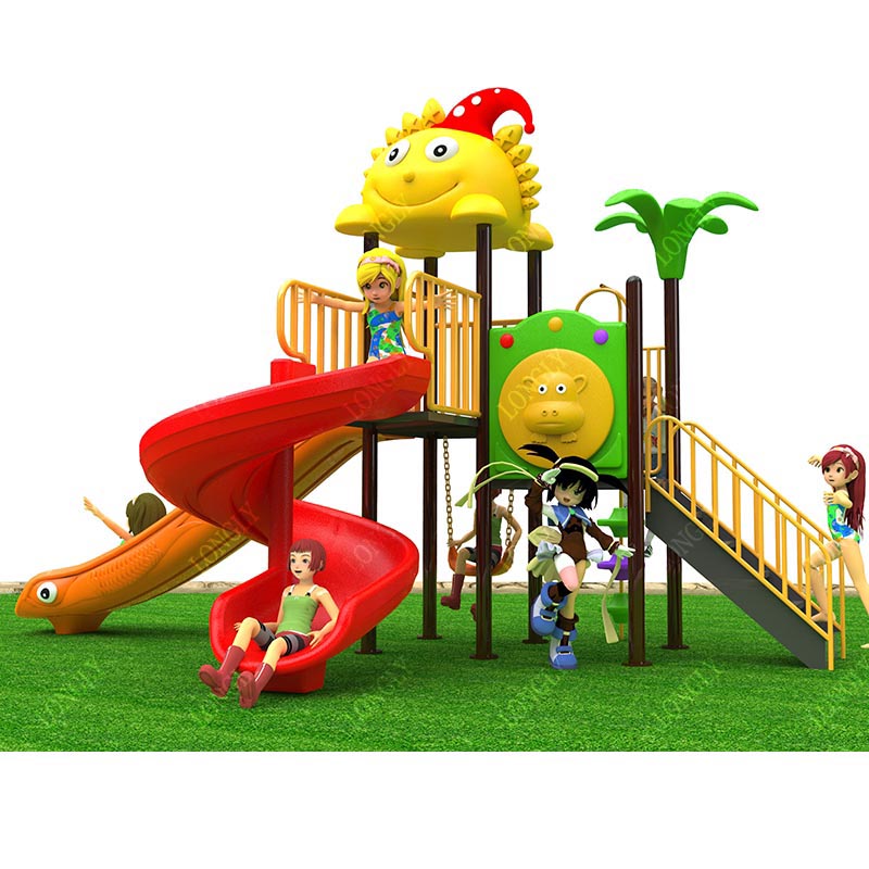 Commercial Plastic Slide 450x2 – Kids Outdoor Playground Bewertung und Preis