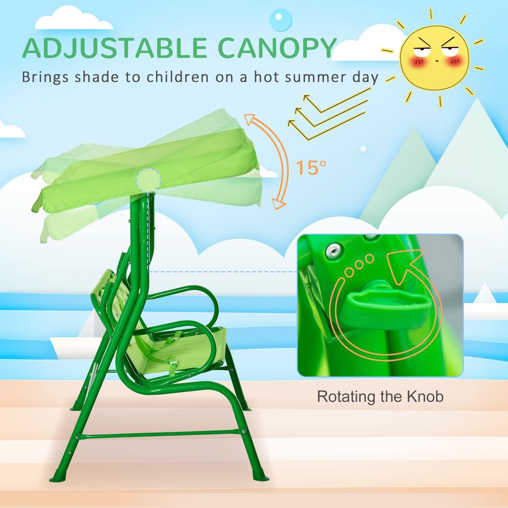 Kids Patio Swing, 2Seater Outd – Kids Outdoor Hanging Chair Bewertung und Preis
