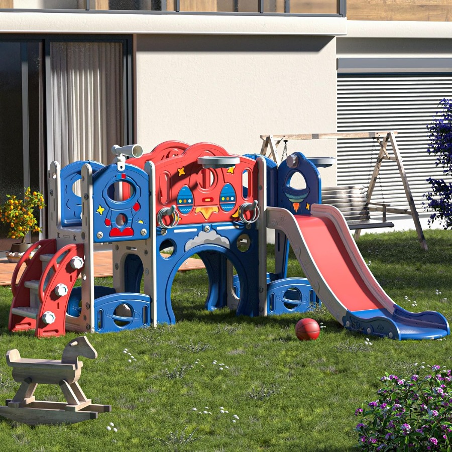 9in1 Castle Amusement Playgrou – Outdoor Children'S Park Bewertung und Preis