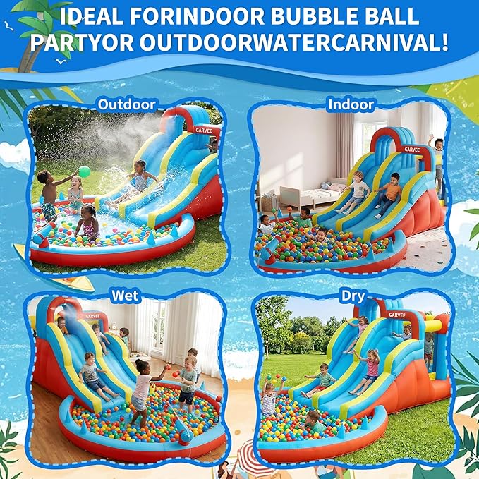 All-Season 8-in-1 Inflatable W – Kids Outdoor Inflatable Bewertung und Preis