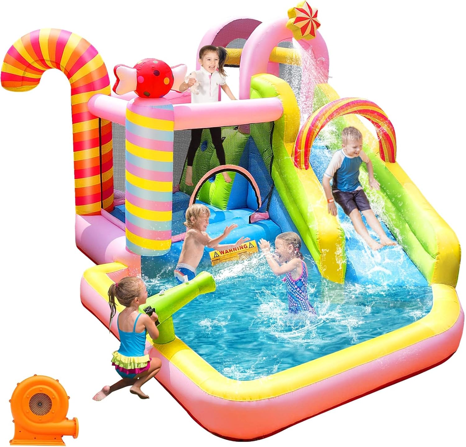 Kids Inflatable Water Slide Bo – Kids Outdoor Inflatable Bewertung und Preis