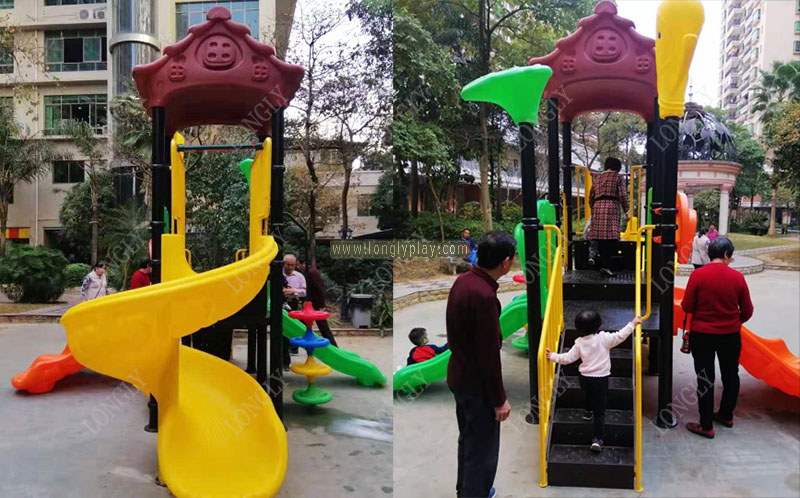 Outdoor Playground Plastic Sli – Kids Outdoor Playground Bewertung und Preis