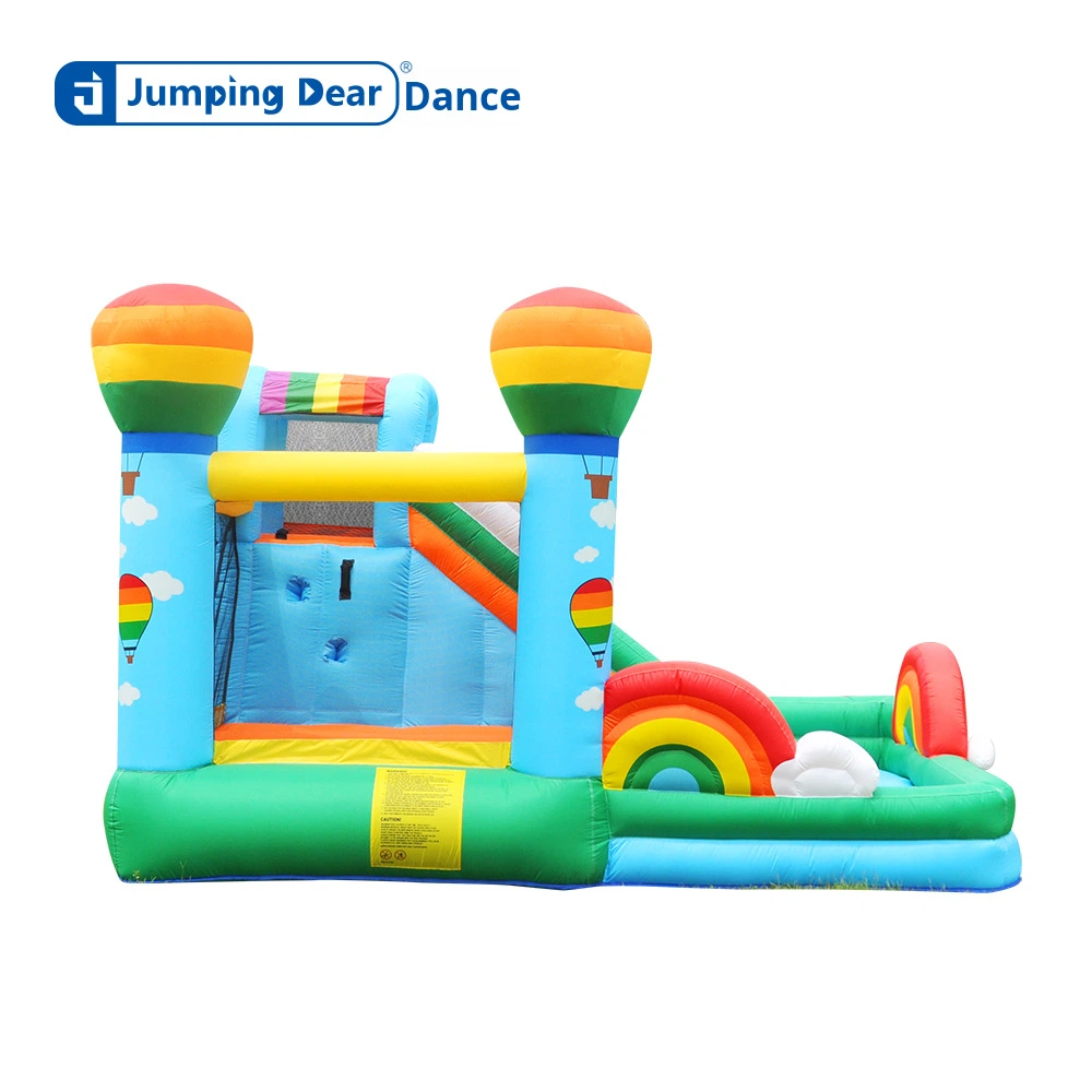 Kids Inflatable Castle with Sl – Kids Outdoor Jump House Bewertung und Preis