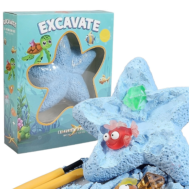 Starfish Marine Life Gemstone  – Kids Outdoor Digger Bewertung und Preis