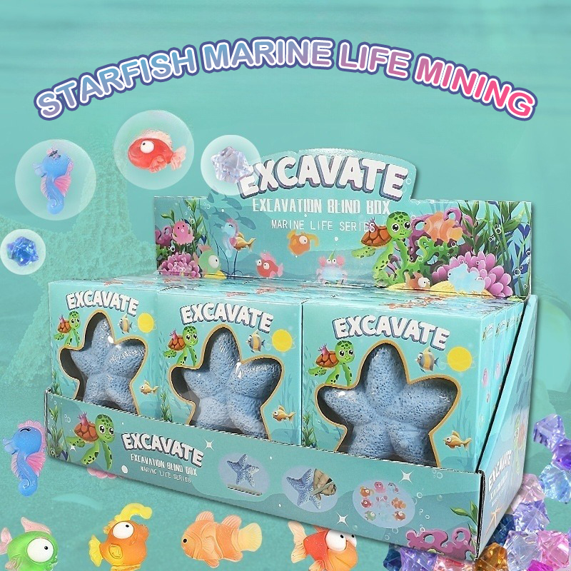 Starfish Marine Life Gemstone  – Kids Outdoor Digger Bewertung und Preis
