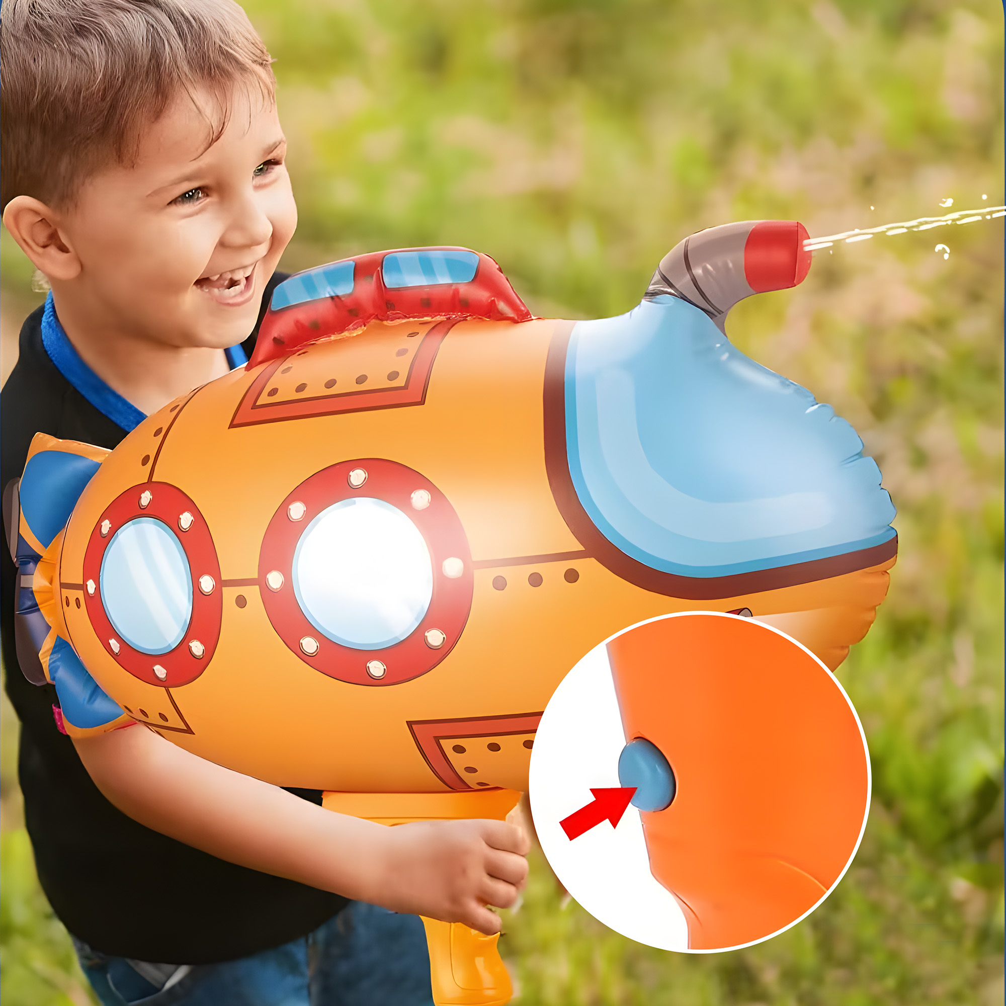 Water Guns for Kids, Inflatabl – Kids Outdoor Nature Play Bewertung und Preis