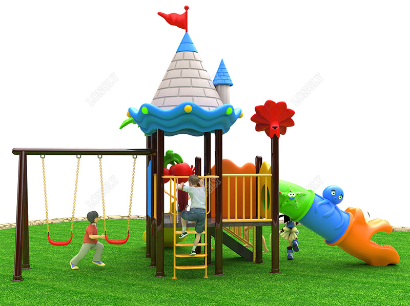 Children Playground Slide with – Kids Outdoor Playground Bewertung und Preis