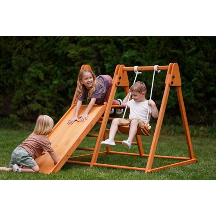Outdoor jungle gym for kids 18 – Kids Outdoor Jungle Gym With Slide Bewertung und Preis