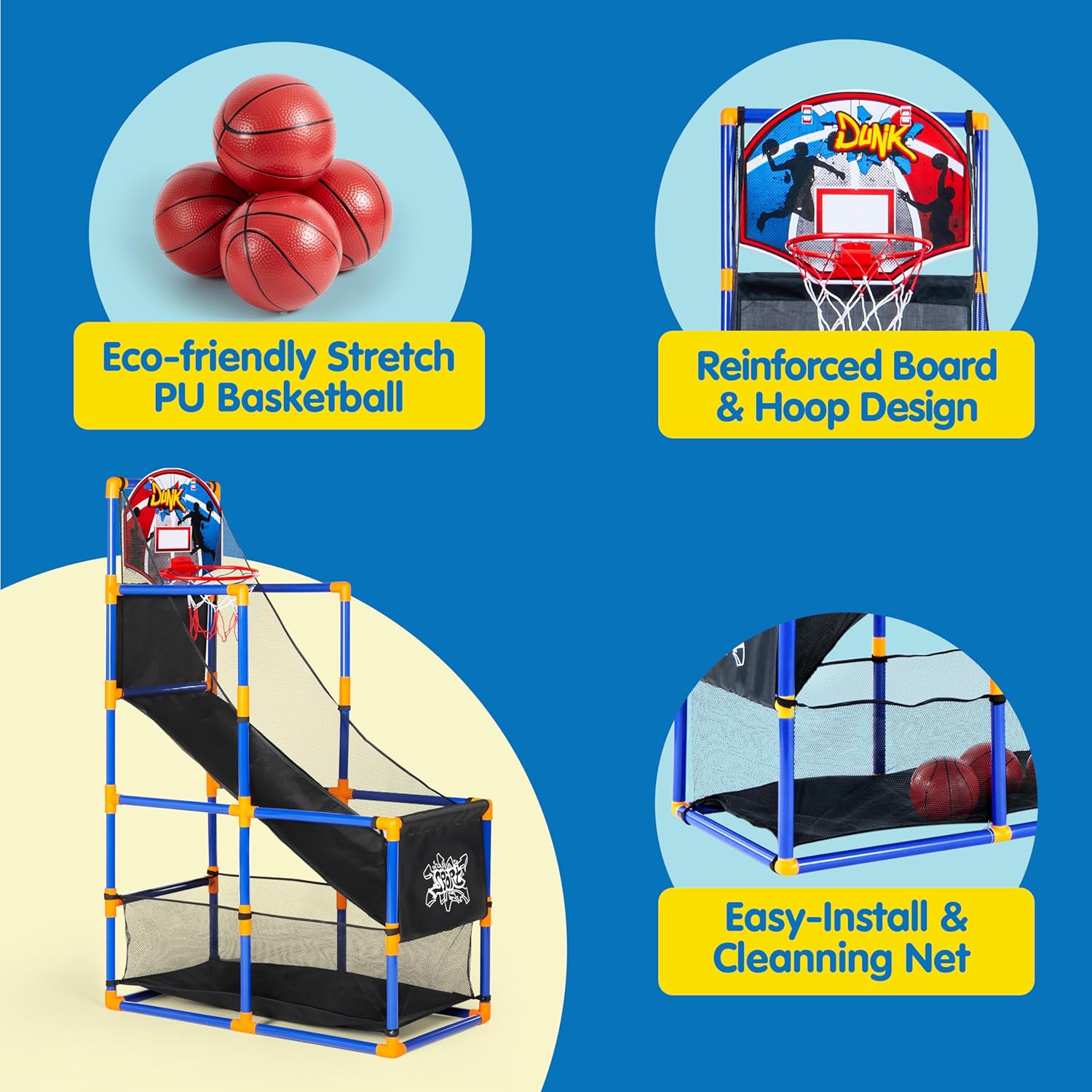 Arcade Basketball Game Set wit – Kids Outdoor Set Bewertung und Preis