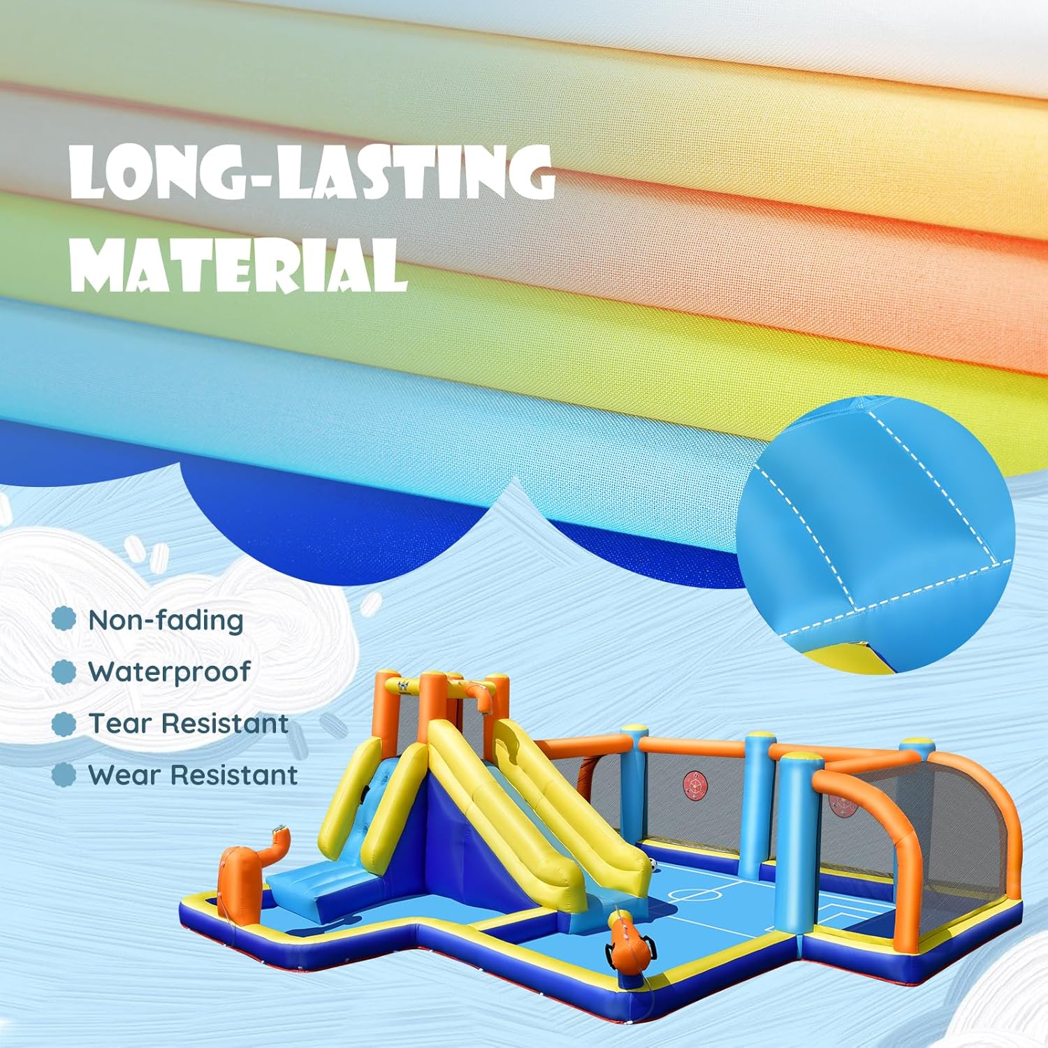 Giant Inflatable Water Slide B – Kids Outdoor Inflatable Bewertung und Preis