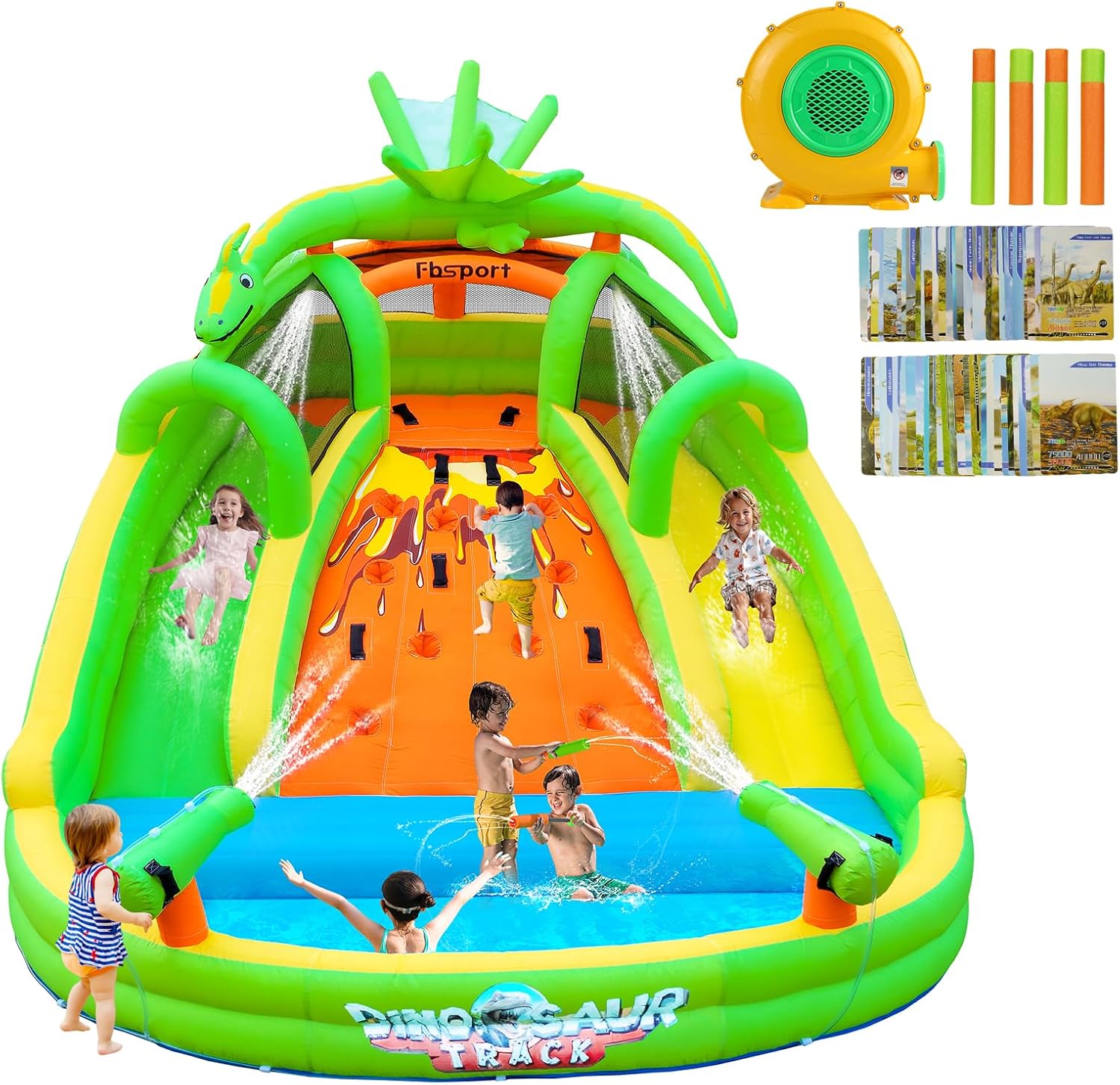 Kids Inflatable Bounce House w – Kids Outdoor Inflatable Bewertung und Preis