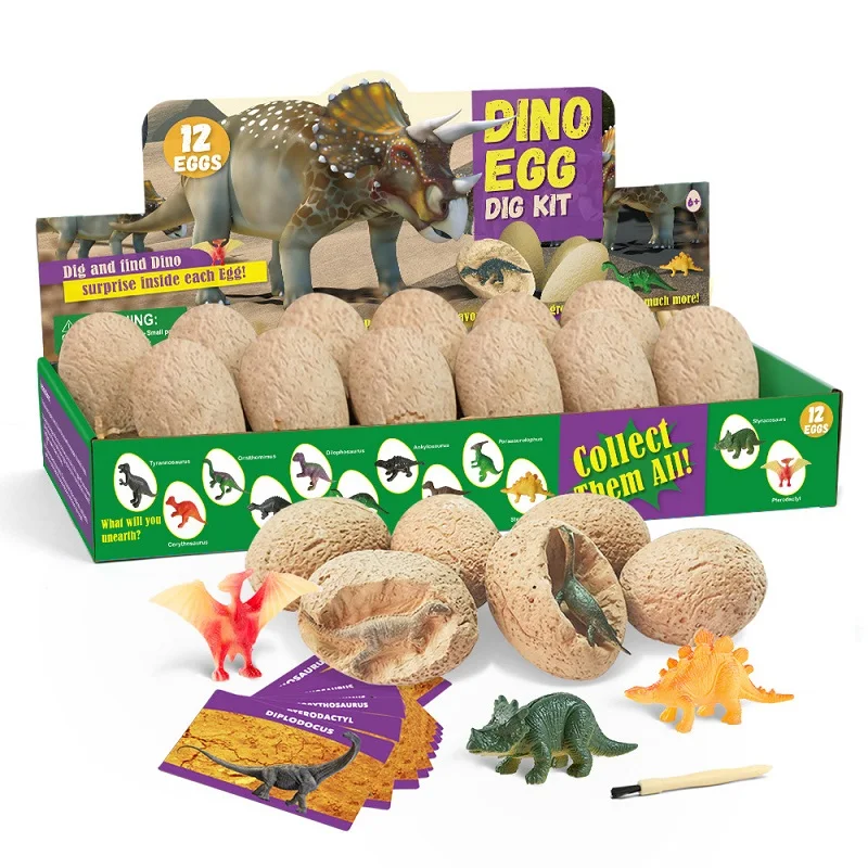 12PCS Archeological Dinosaur E – Kids Outdoor Digger Bewertung und Preis