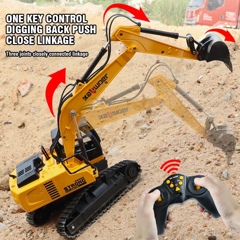 Huina Rc Excavator 1/24 9Ch Re – Kids Outdoor Digger Bewertung und Preis