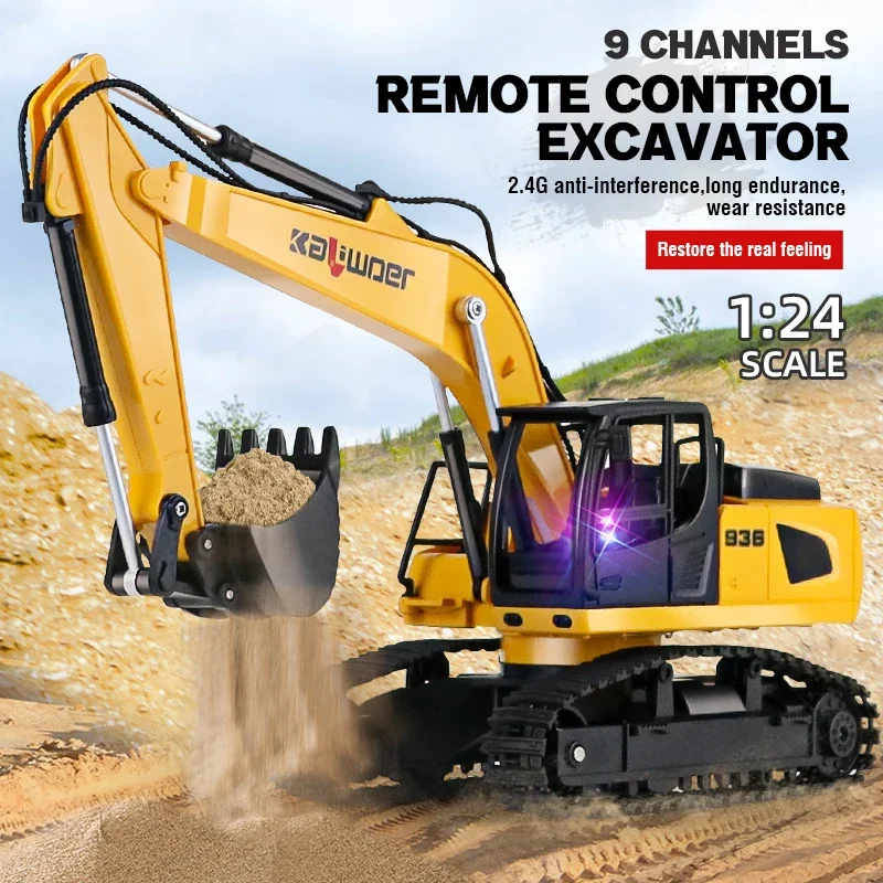 Huina Rc Excavator 1/24 9Ch Re – Kids Outdoor Digger Bewertung und Preis
