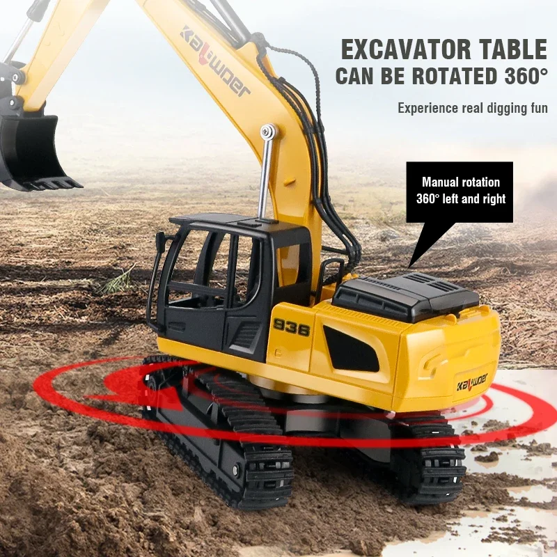 Huina Rc Excavator 1/24 9Ch Re – Kids Outdoor Digger Bewertung und Preis