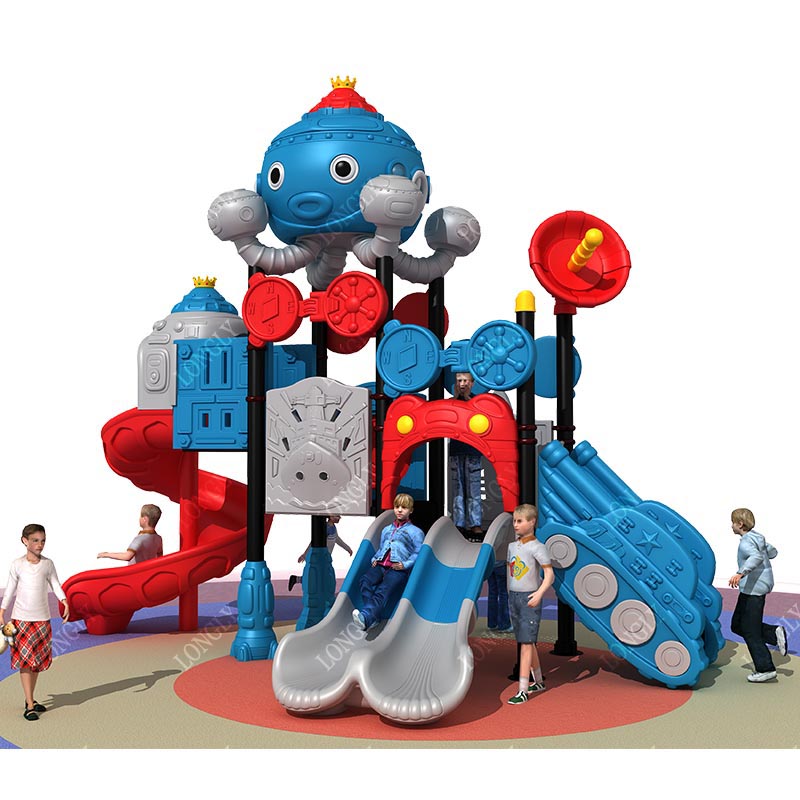 China Factory Kids Plastic Sli – Kids Outdoor Playground Bewertung und Preis