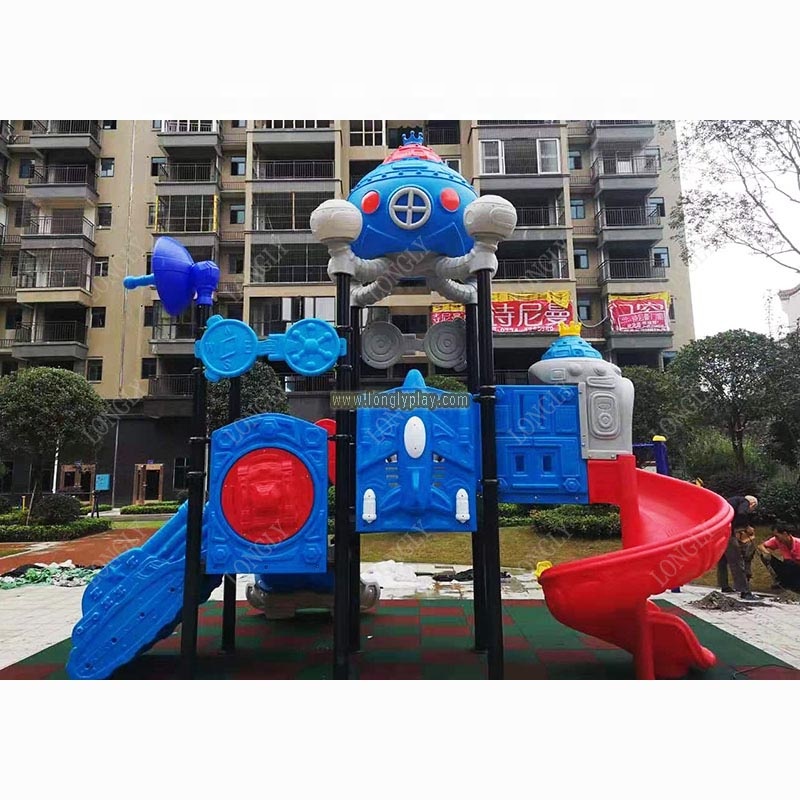 China Factory Kids Plastic Sli – Kids Outdoor Playground Bewertung und Preis