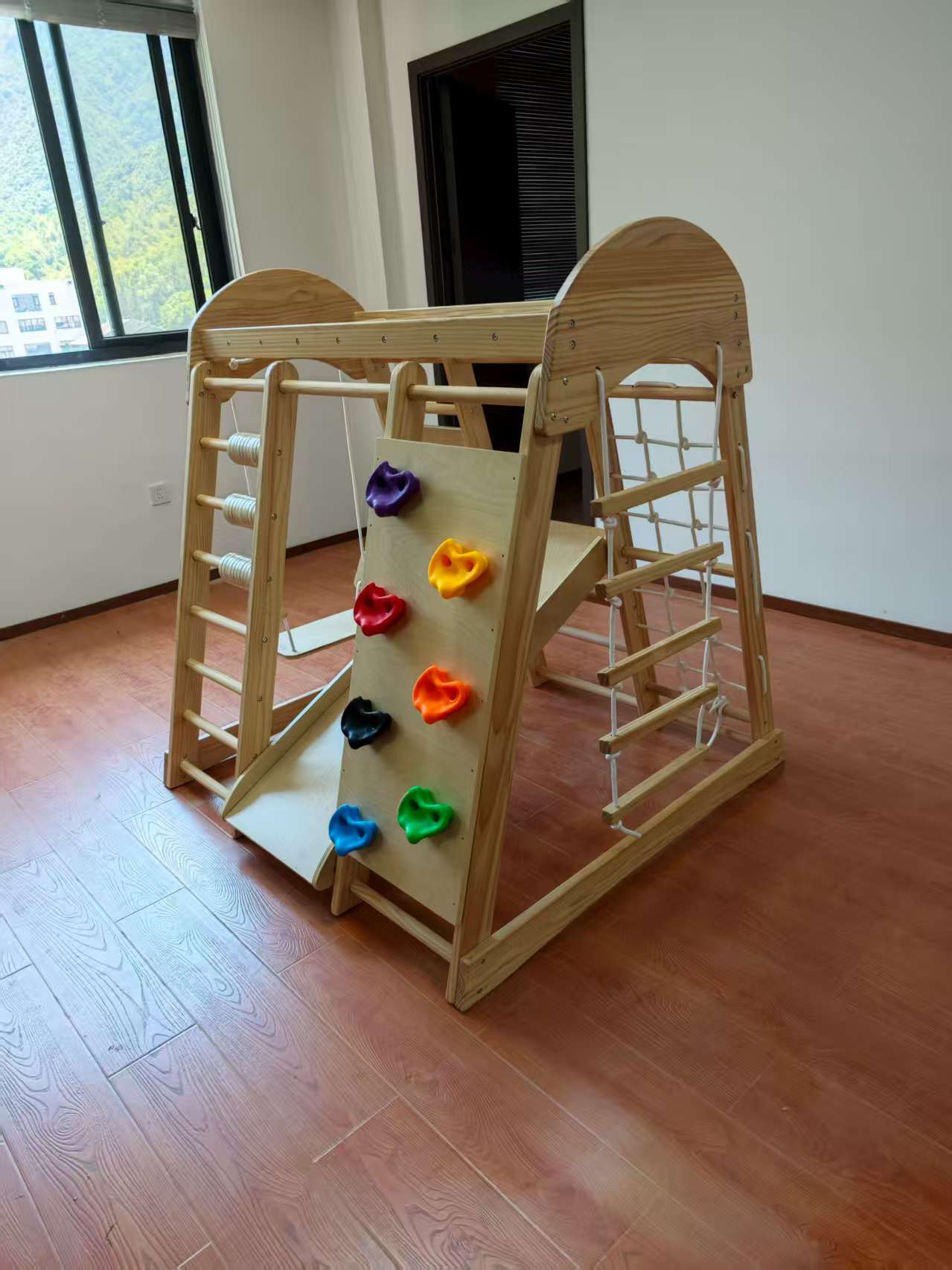 Wooden Kids Climbing Frame Lad – Kids Outdoor Frame Bewertung und Preis