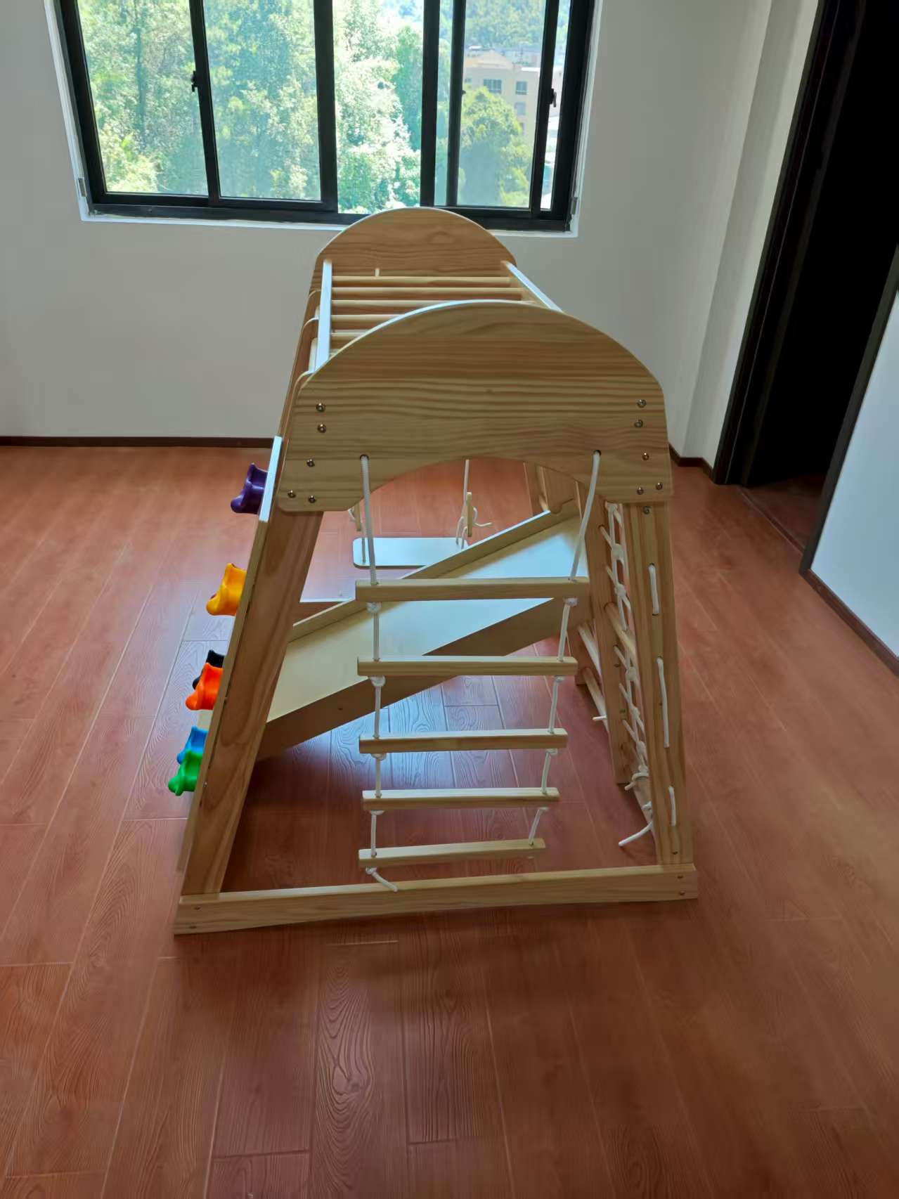 Wooden Kids Climbing Frame Lad – Kids Outdoor Frame Bewertung und Preis