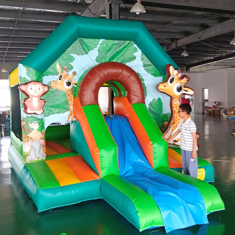 Deer Inflatable Castle Deer Bo – Outdoor Children'S Park Bewertung und Preis
