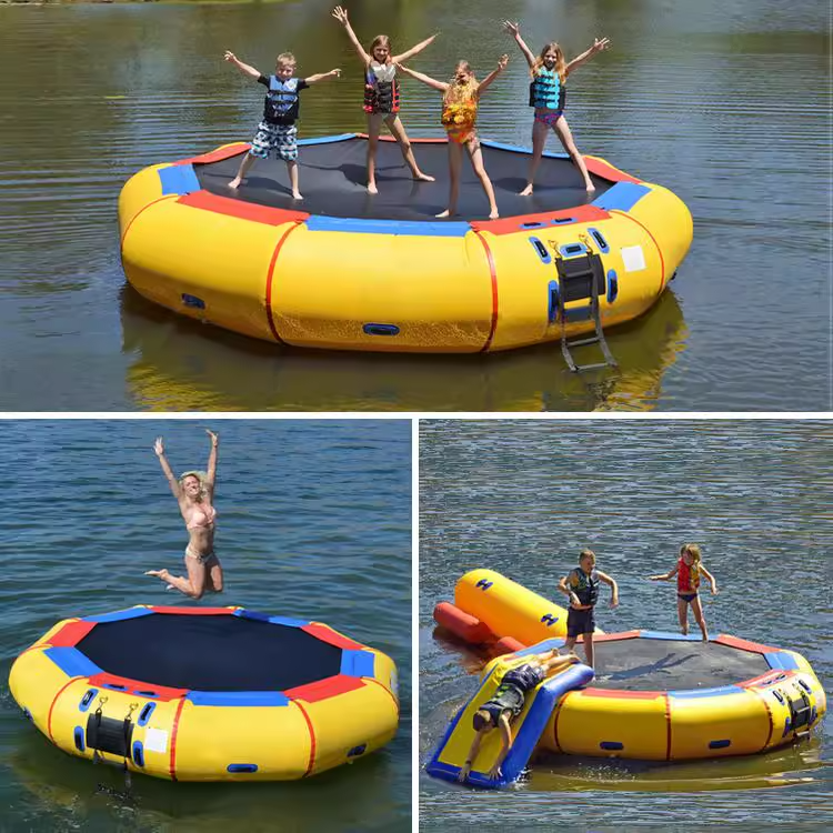 Inflatable Water Trampoline  C – Outdoor Children'S Park Bewertung und Preis