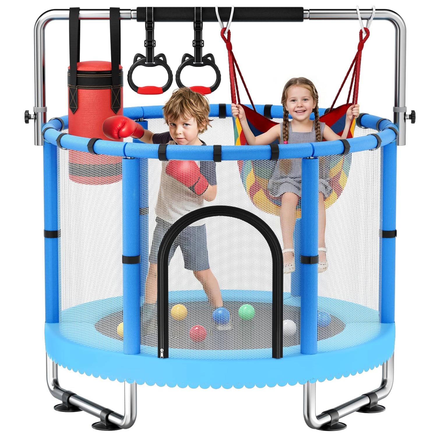 Toddler Trampoline,Trampoline  – Kids Outdoor Set Bewertung und Preis